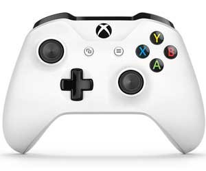 White XBox One controller design and button placement