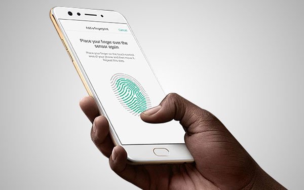 oppo f3 finger print scanner