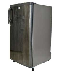 Bruhm BRS 203 Single Door Refrigerator 6Cu.Ft 170 Litres Grey Lines