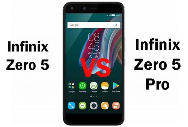Infinix Zero 5 Vs Infinix Zero 5 Pro