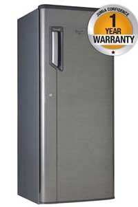 WHIRLPOOL WMD 240 Single Door Fridge 9Cu.Ft 187 Litres Silver