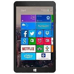 EVE T1 Tablet 8 32GB ROM 2GB RAM 5MP Camera Windows 8.1 WiFi Black