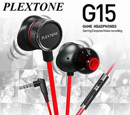 Plextone-G15-game-earphone-noise-reduction-earphones-Computer-audio-video-earphones for Gaming