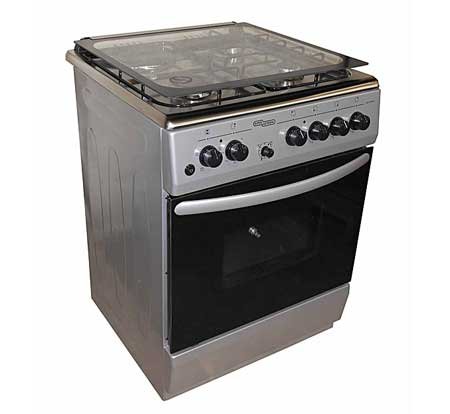 Super-General-SGC6470MS-Electric-Cooker-60X60-with-3-Gas-Burners-+-1-Hot-Plate-Stainless-steel